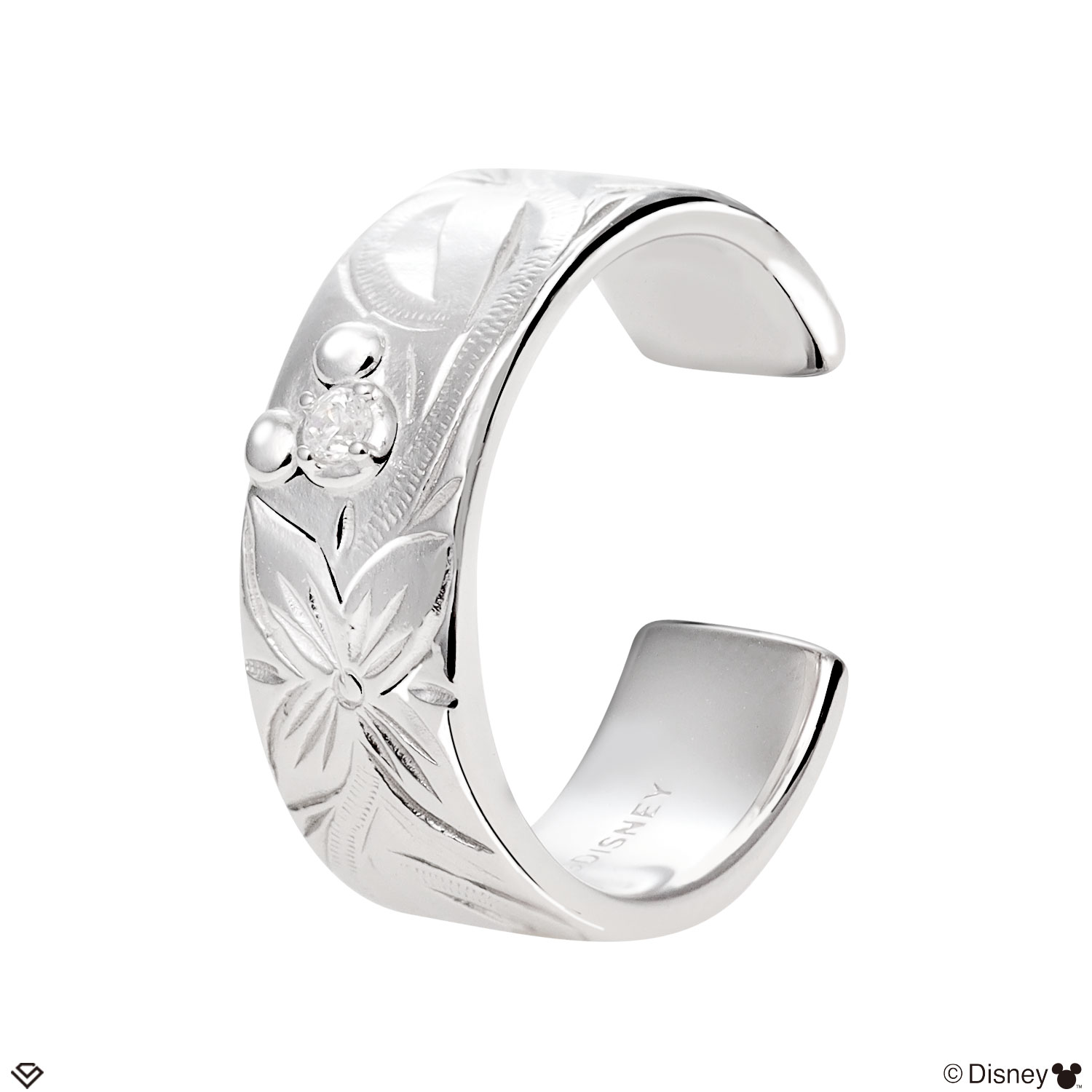 ディズニー Disney イヤーカフ ワイド ハワイアンジュエリー 「ミッキー」  le58-0004