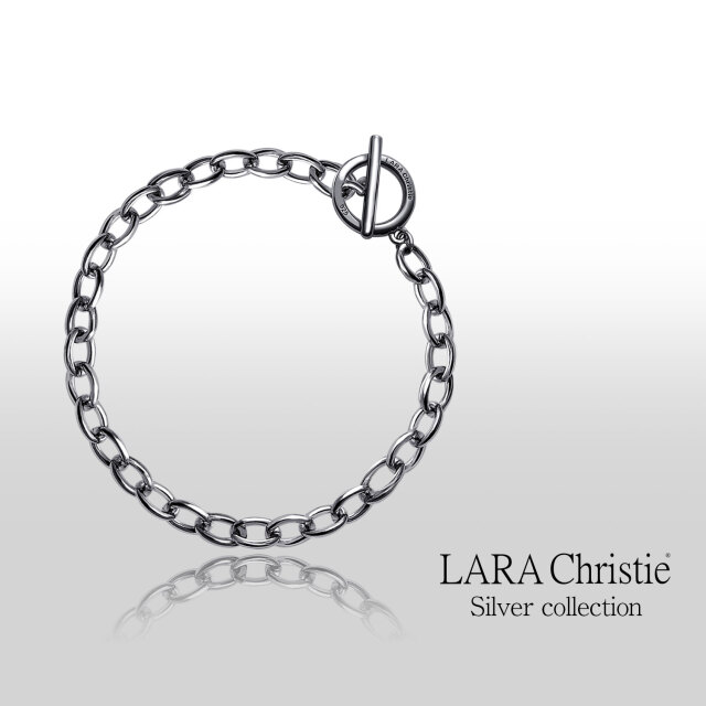 チェーンブレスレット メンズ マンテル シルバー925 [ BLACK Label ]