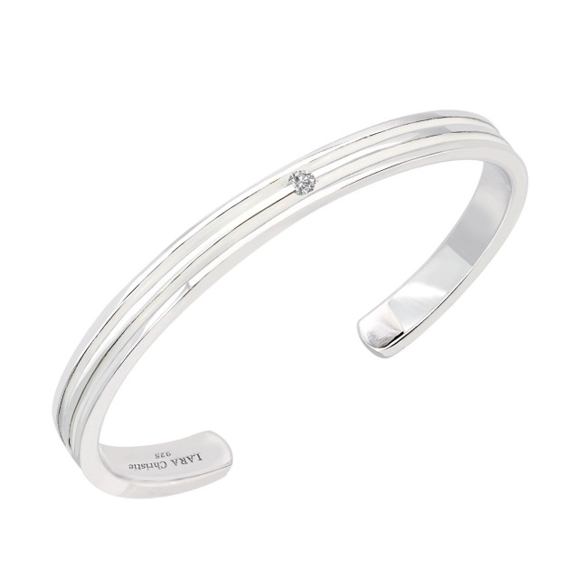定価88000円 現行品 ホロウ 色っぽかっ HOLLOOW シルバー バングル 美品