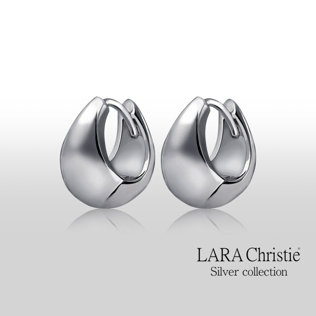 ピアス メンズ フープ シルバー925 [ BLACK Label ]