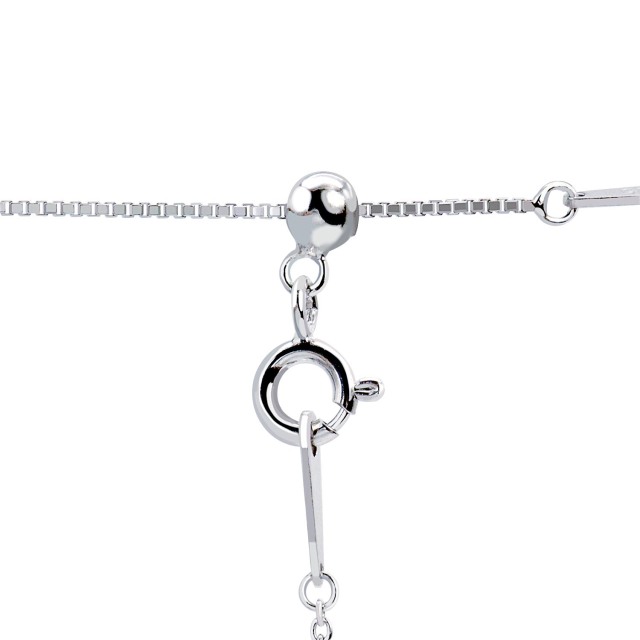 ララクリスティー シルバー アジャスター チェーン