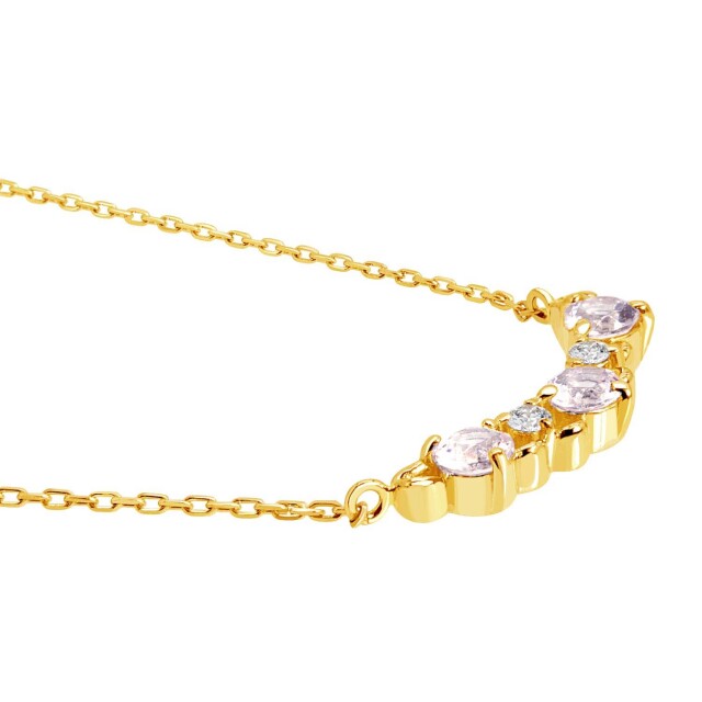 ブレスレット モルガナイト 0.15ct ダイヤモンド プラチナ ゴールド lb102-0001