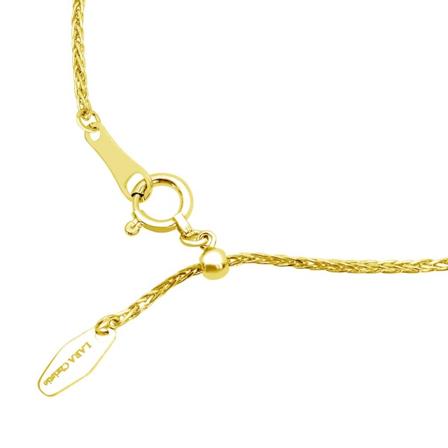 ブレスレット チェーン レディース プラチナ ゴールド PT850 18金 k18 スピガカット 最長 18cm 長さ調整可能 lb97-0011