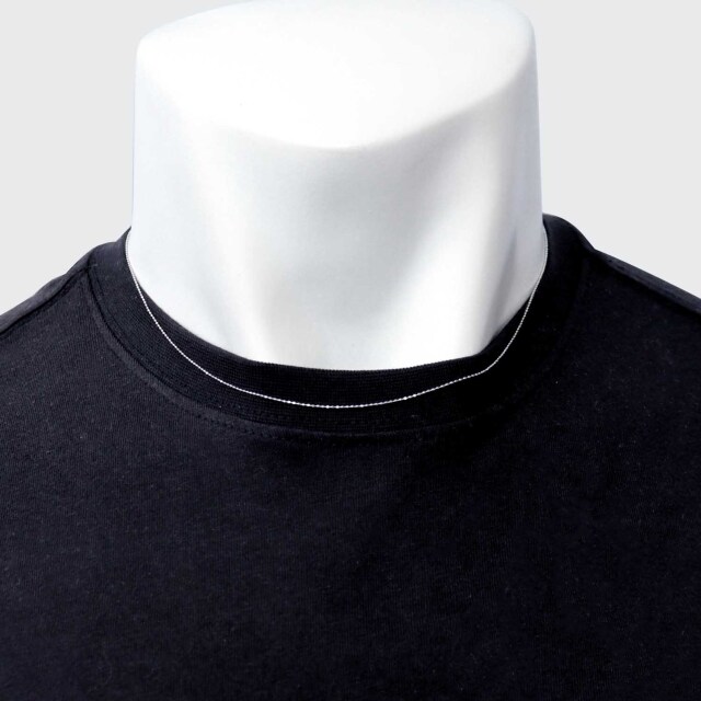ネックレスチェーン着用画像