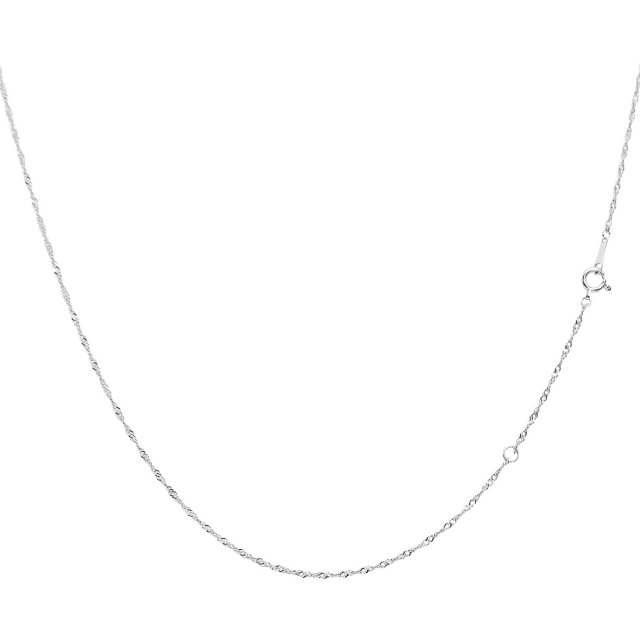 ネックレス チェーン スクリュー 幅 1mm pt850 プラチナ 約 1.85g 長さ 45cm lc97-0043-pt-021-45