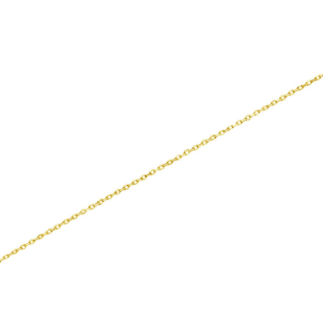 ゴールド チェーン ネックレス 18金 K18 アズキ 幅0.75mm 約1.2g 最長