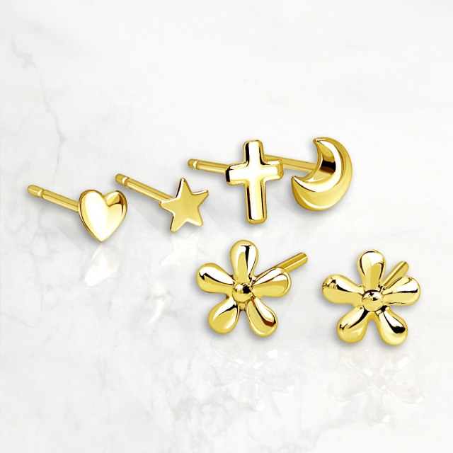 s925刻印 クロスピアス 両耳用☆即決大歓迎！ 片耳も販売OK！ ユニ  