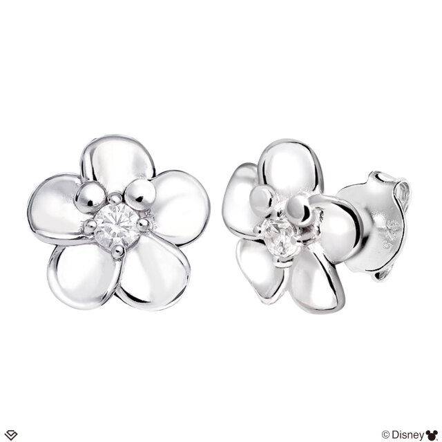 ディズニー ハワイアンジュエリー ピアス プルメリア ミッキー le58-0001