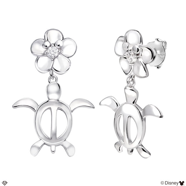 ディズニー ハワイアンジュエリー ピアス ホヌ ミッキー le58-0002