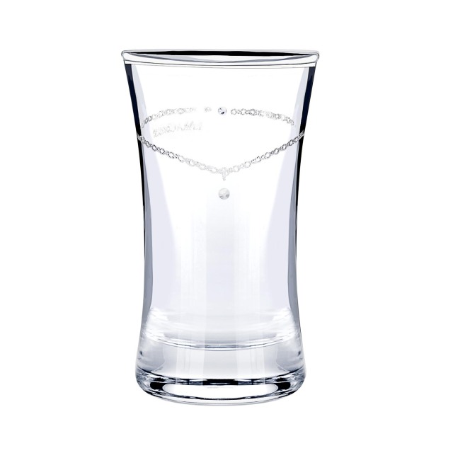 ショットグラス ペア グラス ギフト おちょこ セット プラチナ ゴールド 縁巻き