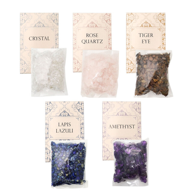 さざれ石 セット 5種 各50g さざれ パワーストーン 天然石 クリスタル