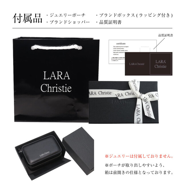 ジュエリー ポーチ ミラー付き アクセサリーケース ジッパー 黒