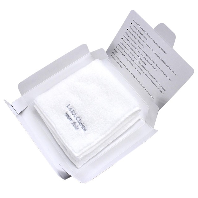 コットンタオル LARA Christie snow field ララクリスティー