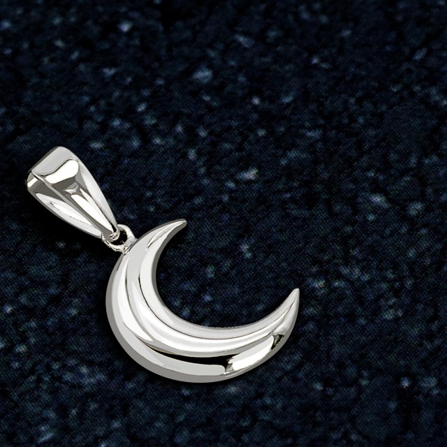 ネックレストップ ムーン 月 レディース メンズ pt900 プラチナ lp103-0005-pt