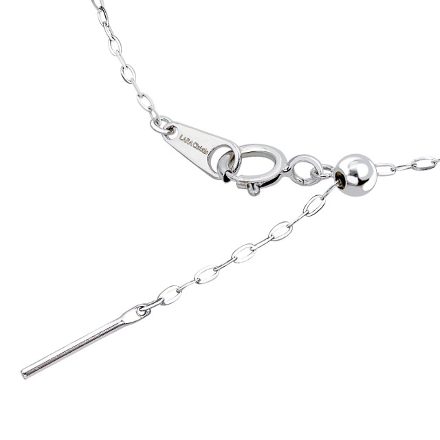 ネックレス レディース あこや本真珠 7.5mm UP 1珠 パール 鑑別書付き lp107-0002