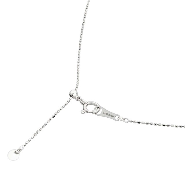 ダイヤモンド ステーション ネックレス 7ポイント 0.3ct プラチナ PT900