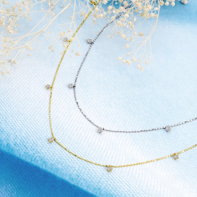 ダイヤモンド ネックレス 0.3ct ゴールド K18YG lp37-0001-yg