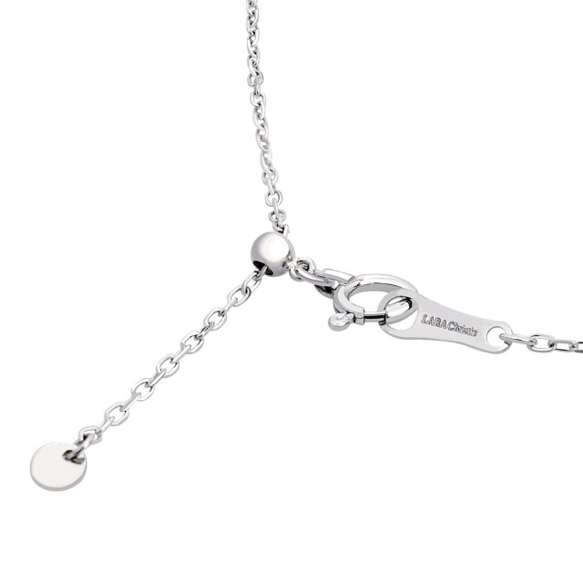 ネックレス トライアングル ダイヤモンド ネックレス 0.3ct pt900