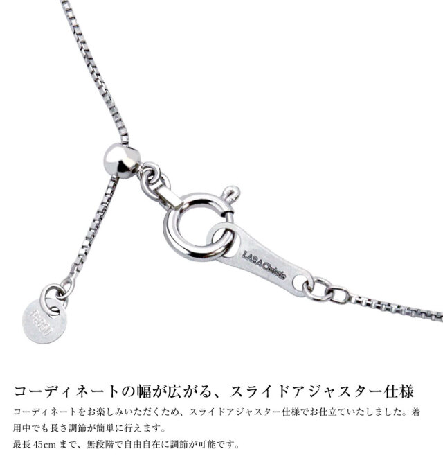 ララクリスティー クロス ダイヤモンド ネックレス 1.0ct  プラチナ PT900 K18 18金 lp37-0012