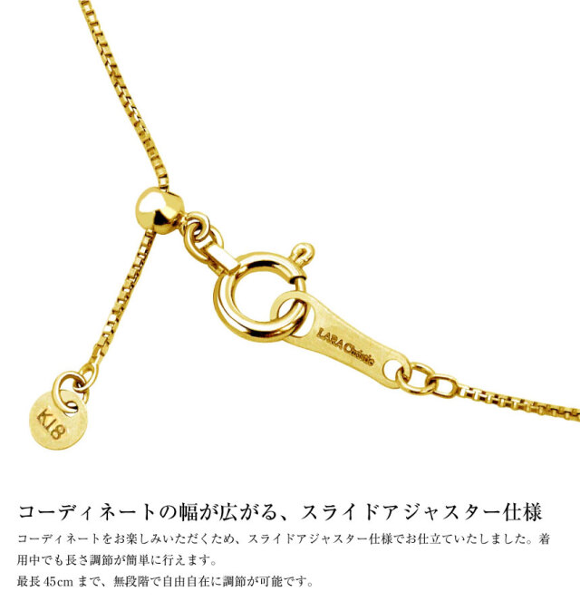 ララクリスティー クロス ダイヤモンド ネックレス 1.0ct  プラチナ PT900 K18 18金 lp37-0012