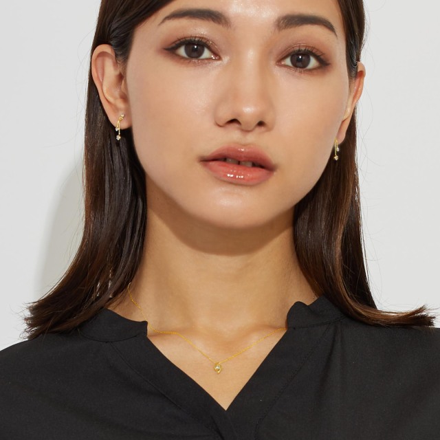 【TWENTYONEAUGUST】DIAMOND NECKLACE▲NTC▲LE SSERAFIM着用 ☆NCT 127 ドヨン 着用！！【SENTIMENTS】NO.338 [SILVER] PARTI