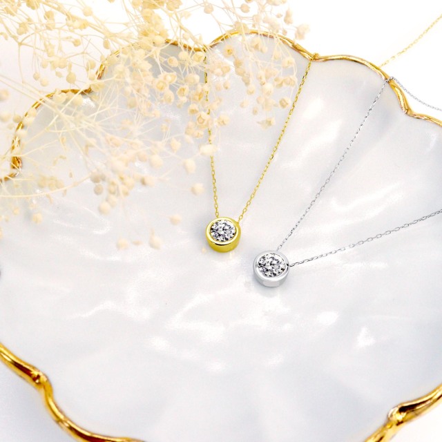 ネックレス 1粒 ダイヤモンド 0.5ct フクリン pt900 プラチナ lp51-0011-pt
