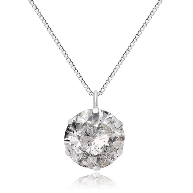 ネックレス レディース ダイヤ ダイヤモンド プラチナ 鑑別書付 1.0ct