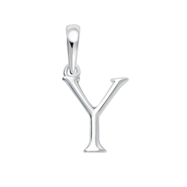 ペンダントトップ 英字 イニシャル レディース メンズ PT900 プラチナ ネックレス Y
