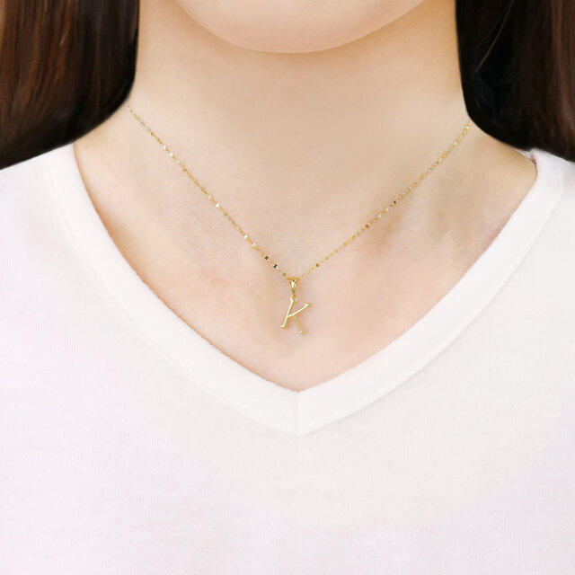 最後のお値下げ‼️18金レディースペンダントタップイニシャル イニシャル ネックレス レディース 女性 ハワイアンジュエリー
