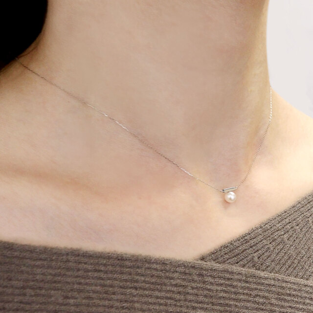 Pt900★アコヤ真珠★ネックレストップ Pt900 8.1mm アコヤ真珠 パール ネックレス トップ