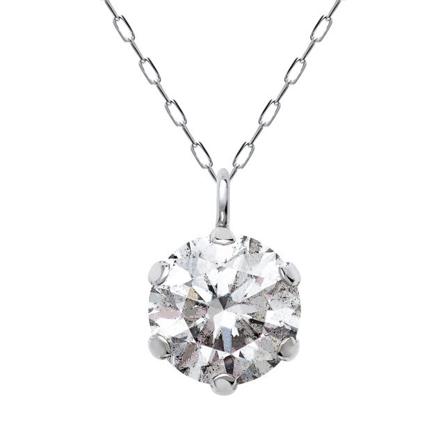 ネックレス ソリティア ダイヤモンド 0.5ct 1粒 pt900 プラチナ lp56-0052-pt