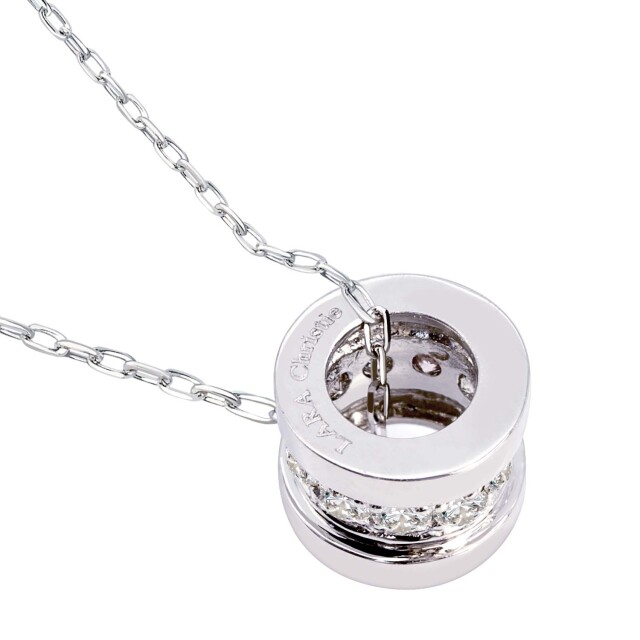 ダイヤモンド エタニティ ネックレス 0.15ct SIクラス・Hカラー 11石 PT900 プラチナ