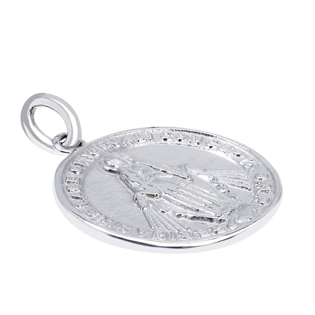 コイン ペンダント ネックレス マリア モチーフ PT900 K18 18金 ゴールド lp71-0027