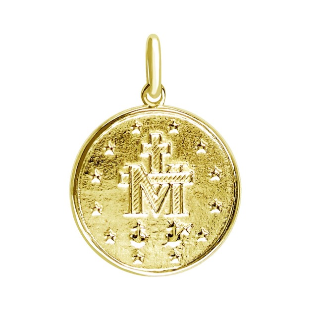 新品☆K18(18金)マリア様ペンダント 欲しく トップ 