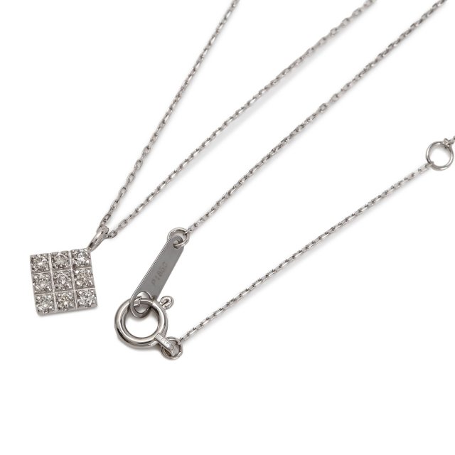 ネックレス ダイヤモンド 0.1ct デザイン pt900 プラチナ lpi51-0017-pt