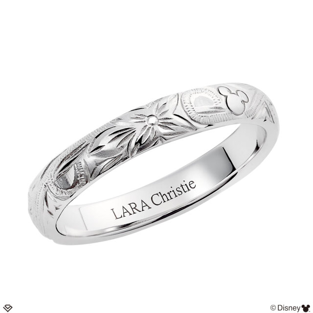 ディズニー ハワイアンジュエリー 指輪 レディースリング プルメリア ミッキー lr58-0001-l
