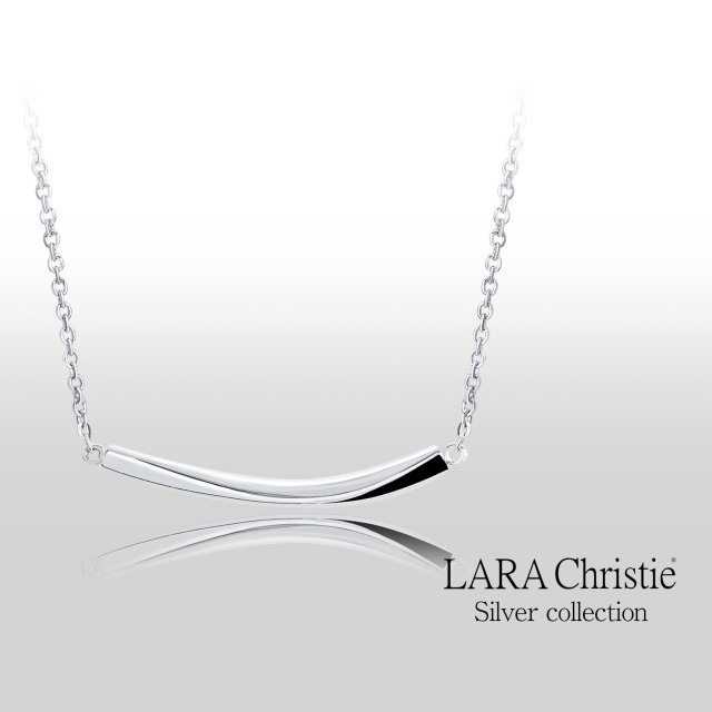 ネックレス レディース バー デザイン シルバー925 [ WHITE Label ] p14005-w
