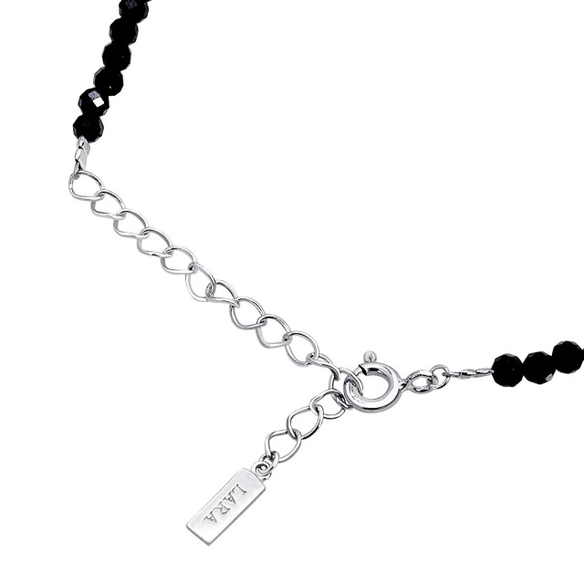 ブラックスピネル ネックレス