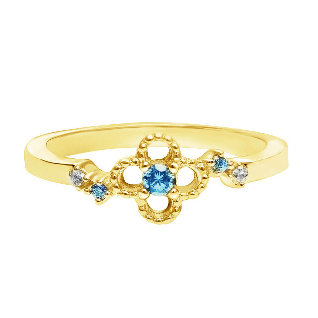 ゴールド ウェーブデザイン リング 11号 オープンチェーンデザインリング シルバー ゴールド[品番