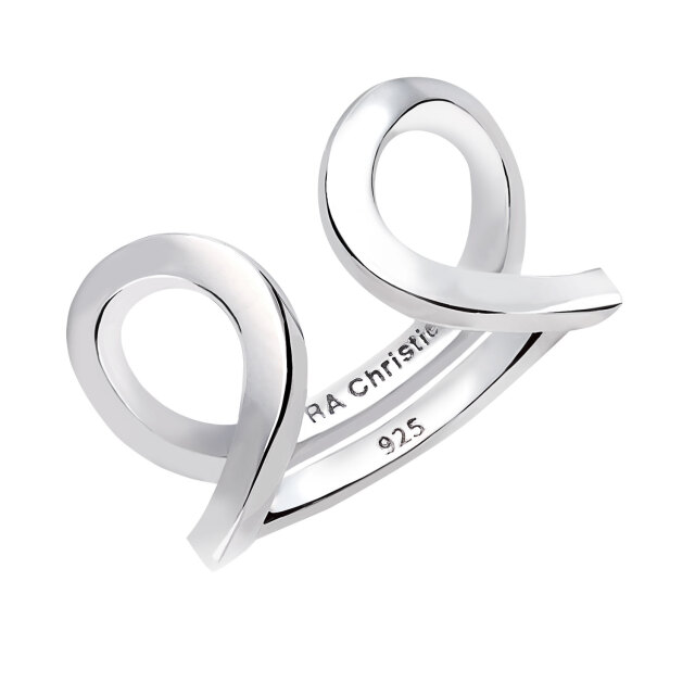 リング 指輪 レディース シルバー シンメトリー [ WHITE Label ]