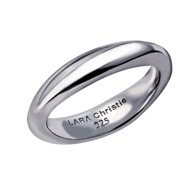 リング 指輪 メンズ シルバー リップル [ BLACK Label ]