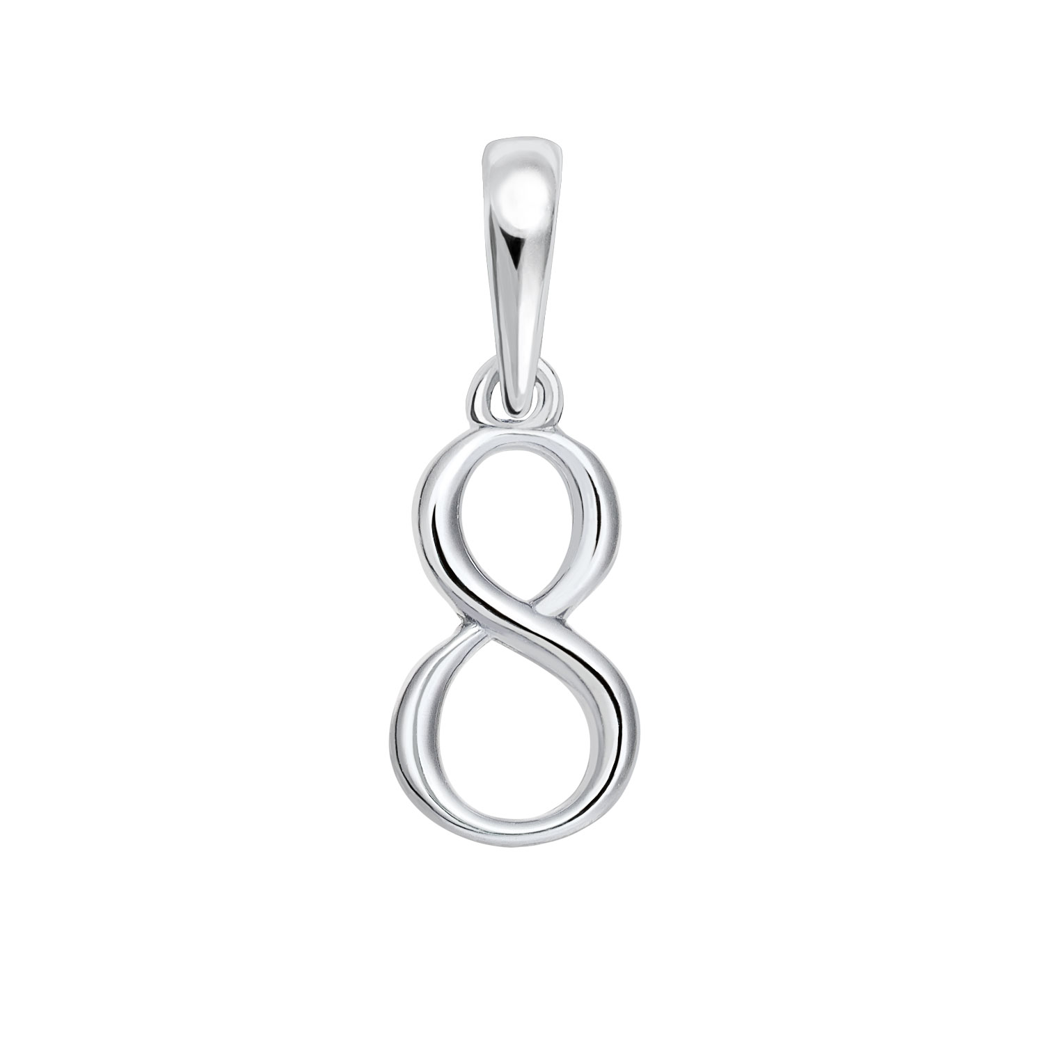 ペンダントトップ 数字 ナンバー レディース メンズ PT900 プラチナ ネックレス 8