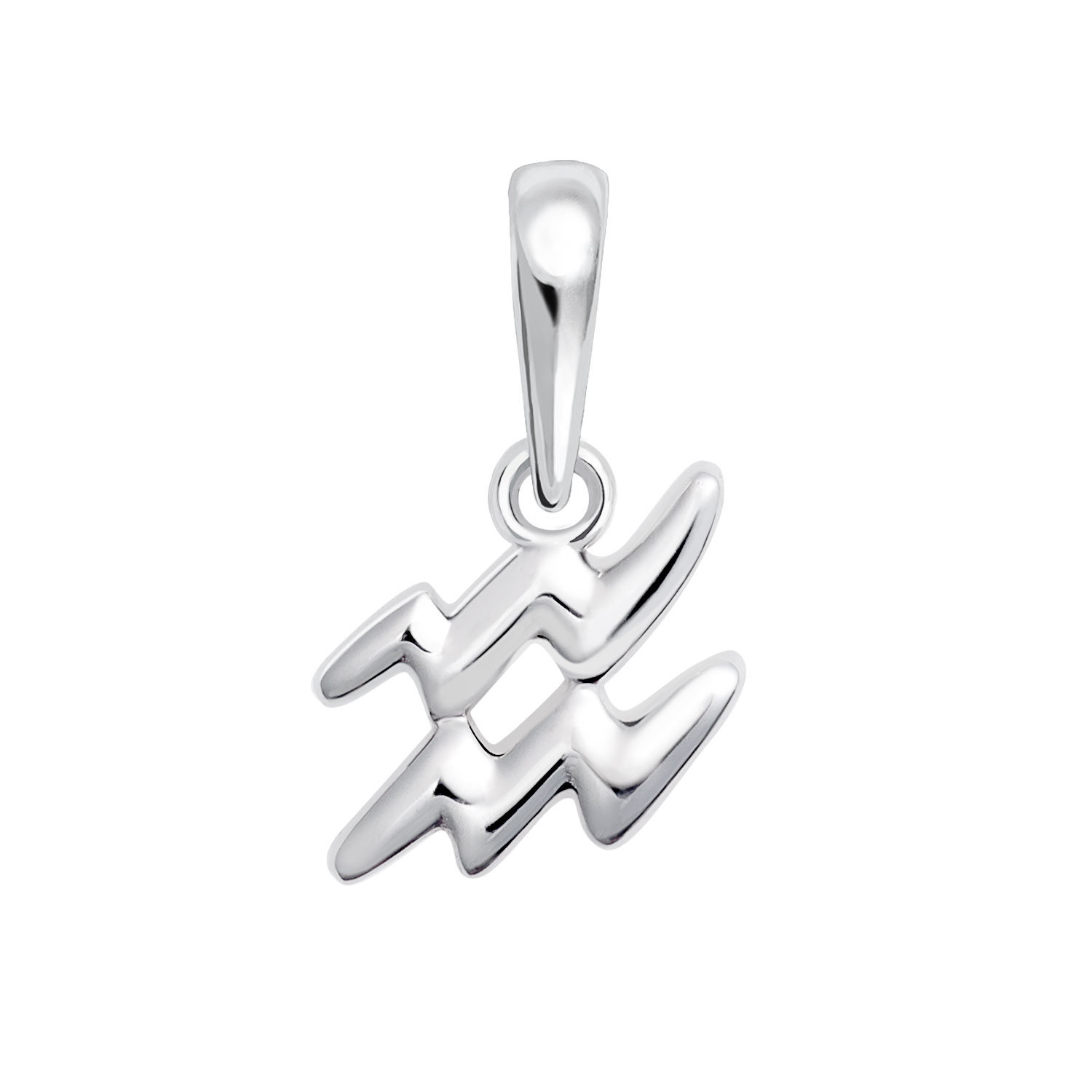 ペンダントトップ 星座 レディース メンズ PT900 プラチナ ネックレス 水瓶座 みずがめ座