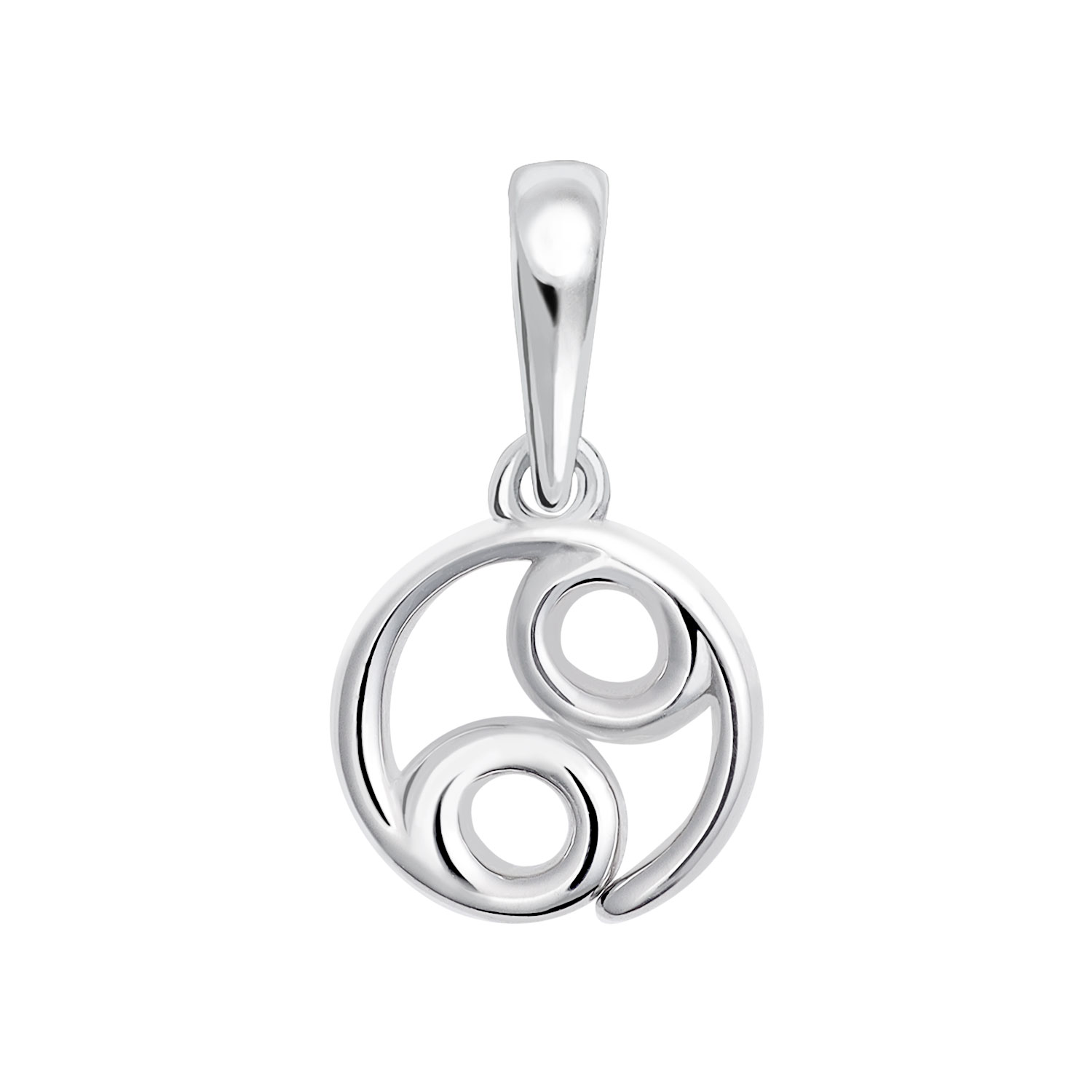 ペンダントトップ 星座 レディース メンズ PT900 プラチナ ネックレス 蟹座 かに座