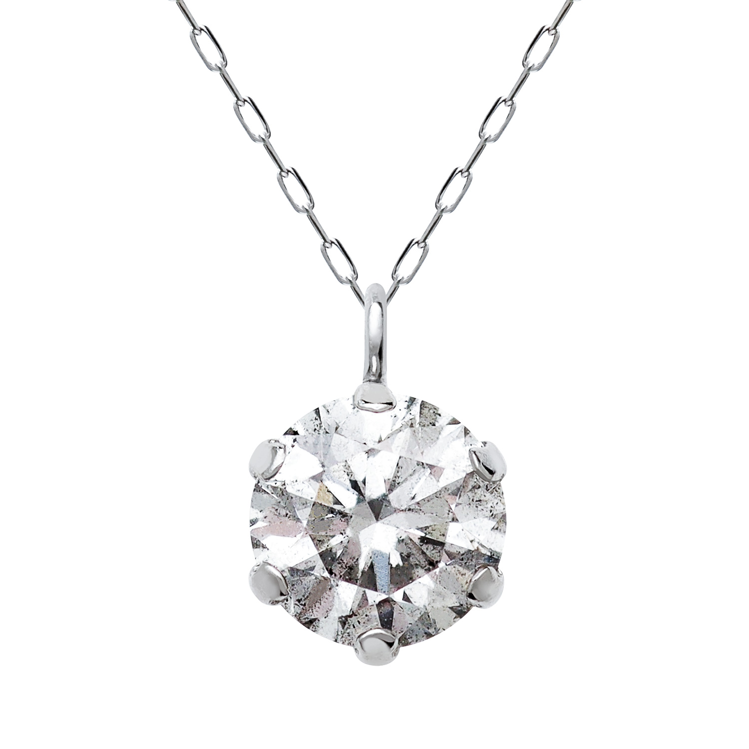 ネックレス ソリティア ダイヤモンド 0.5ct 1粒 pt900 プラチナ lp56-0052-pt