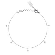 プラチナブレスレット　pt900ダイヤモンド0.1ctチャームpt850チェーン プラチナ ダイヤモンド ブレスレット 19cm | 高品質 金・プラチナ