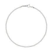 ララクリスティー　チェーンブレスレット　プラチナ pt850 シルバー ララクリスティー ブレスレット チェーン レディース メンズ