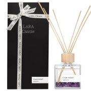 リードディフューザー Selene CALM NIGHT アメジスト レモングラス ラベンダー 150mL 本体 ルームフレグランス 芳香剤 室内用 天然石
