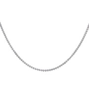 ララクリスティー テニス ネックレス ダイヤモンド 3.0ct プラチナ PT900 K18 18金 lp37-0013