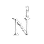 ペンダントトップ 英字 イニシャル レディース メンズ PT900 プラチナ ネックレス N